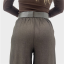 completo blazer e pantalone terra